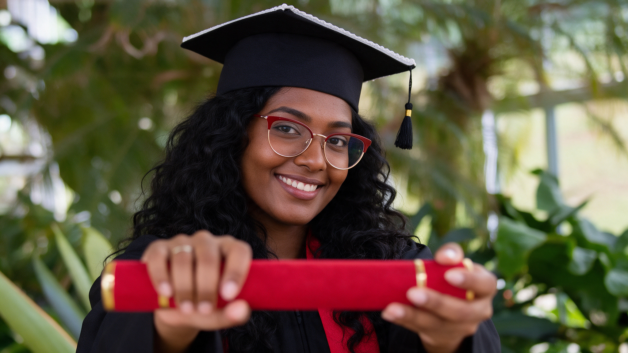 Graduate celebrating her academic success – Thames International, a trusted New Zealand student visa agent in Sri Lanka, helping students pursue higher education in New Zealand.